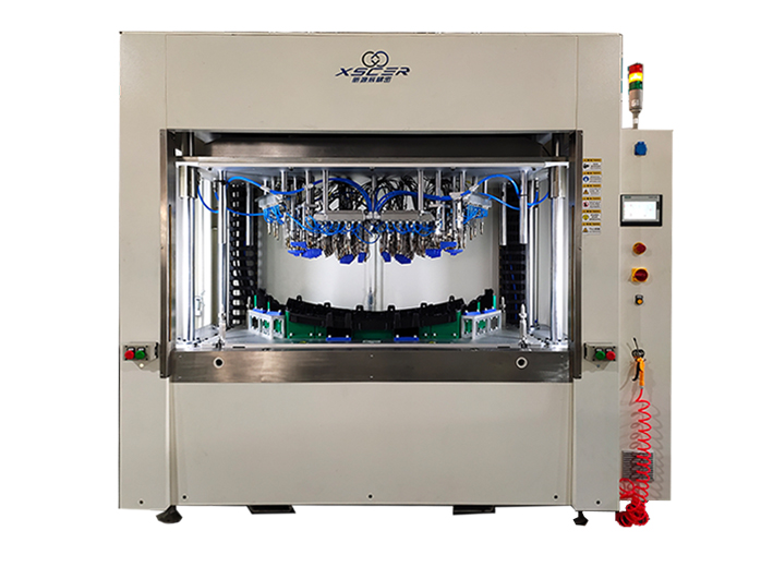 Large scale pneumatic hot riveting welding machine